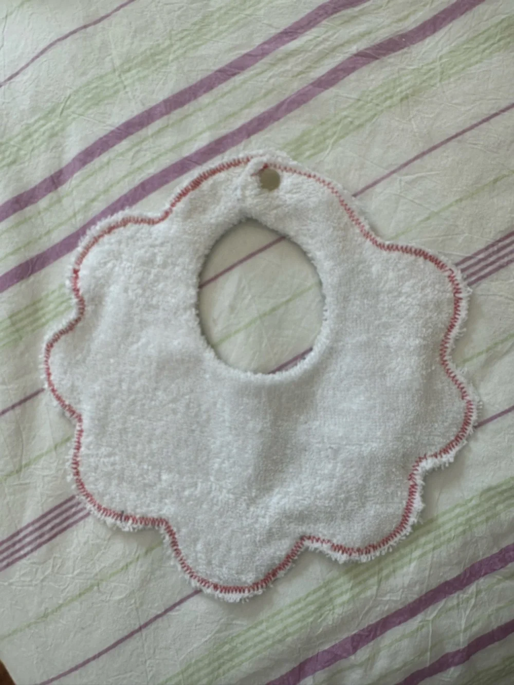 Baby Bib with mouse print